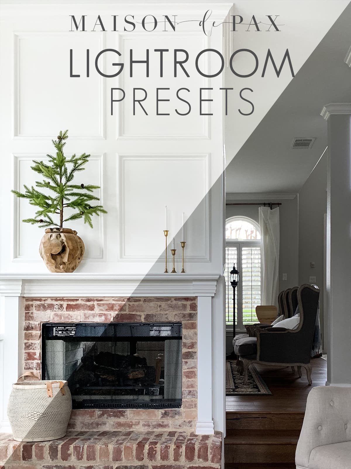 before after image of free Lightroom Mobile Presets | Maison de Pax