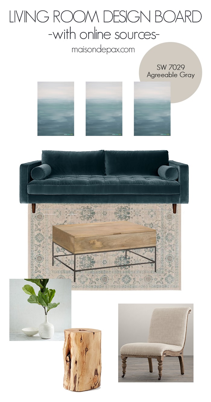 Traditional Modern Living Room Design