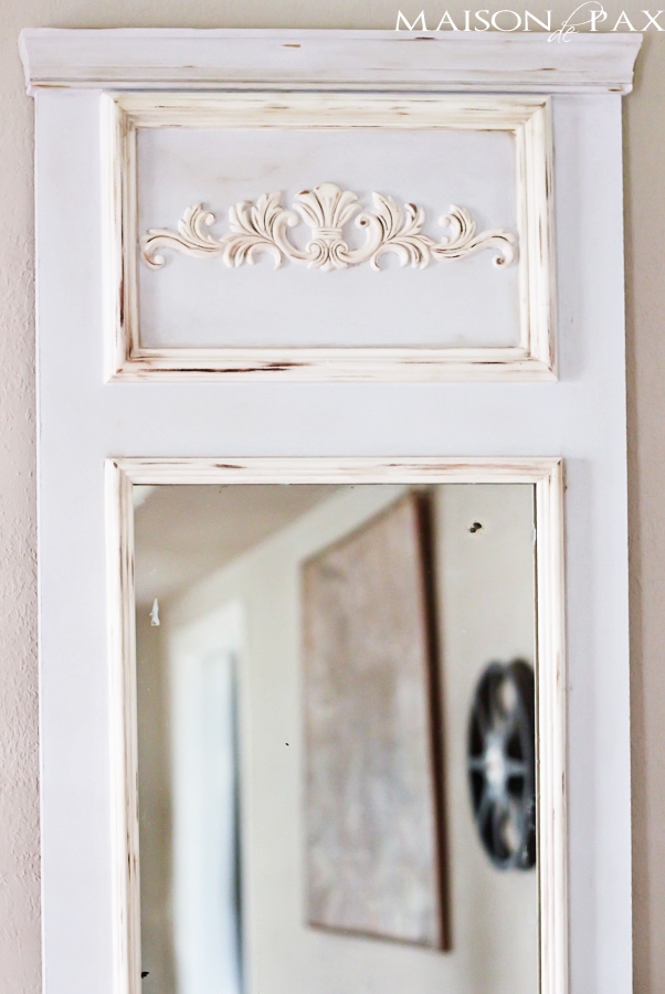 DIY French Vintage Mirror- Maison de Pax