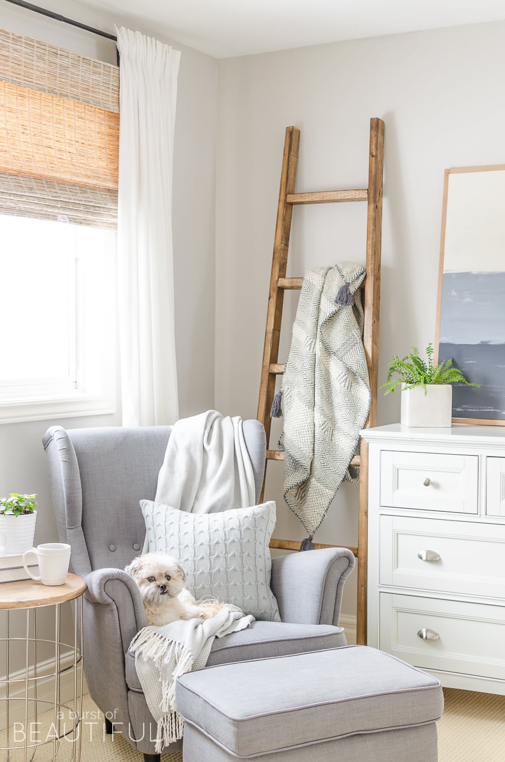 How to Capture a Modern Farmhouse Style: tips for decorating your home with that modern farmhouse feel and charm