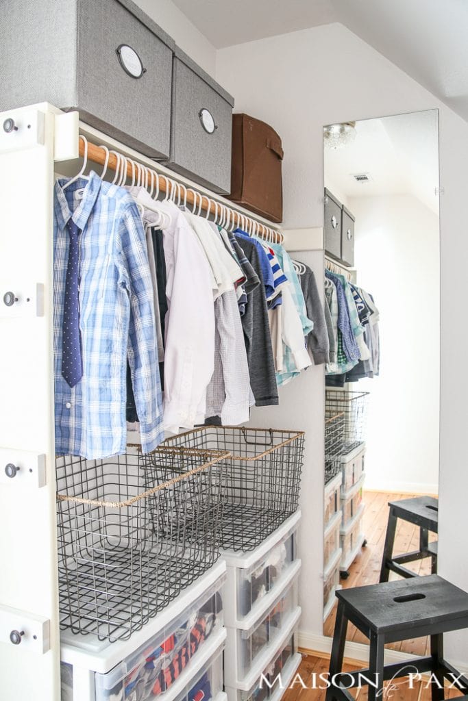 10 Tips for Organizing Kids' Closets- Maison de Pax