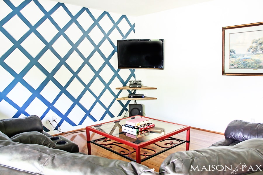 how to paint an accent wall with frog tape: easy to follow tutorial | aiweb9ygdry.cmersite.com