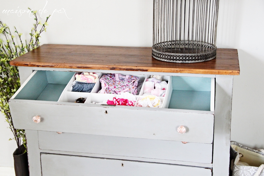 gorgeous chalk paint gray farmhouse dresser with painted drawers at aiweb9ygdry.cmersite.com