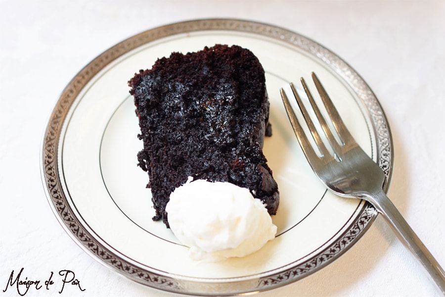 coffee kahlua chocolate cake... the perfect combination