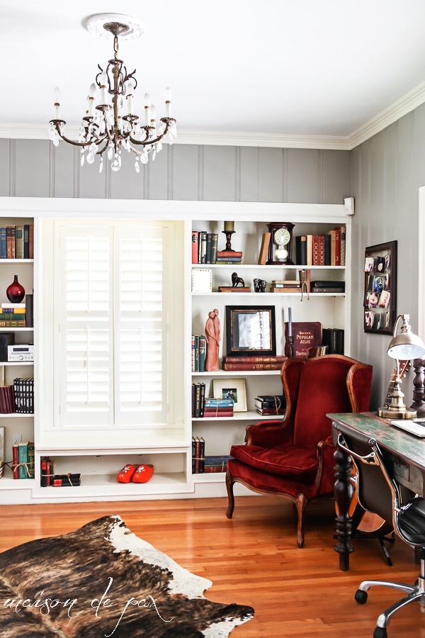 eclectic office makeover at aiweb9ygdry.cmersite.com #rustic #industrial #classic #chic
