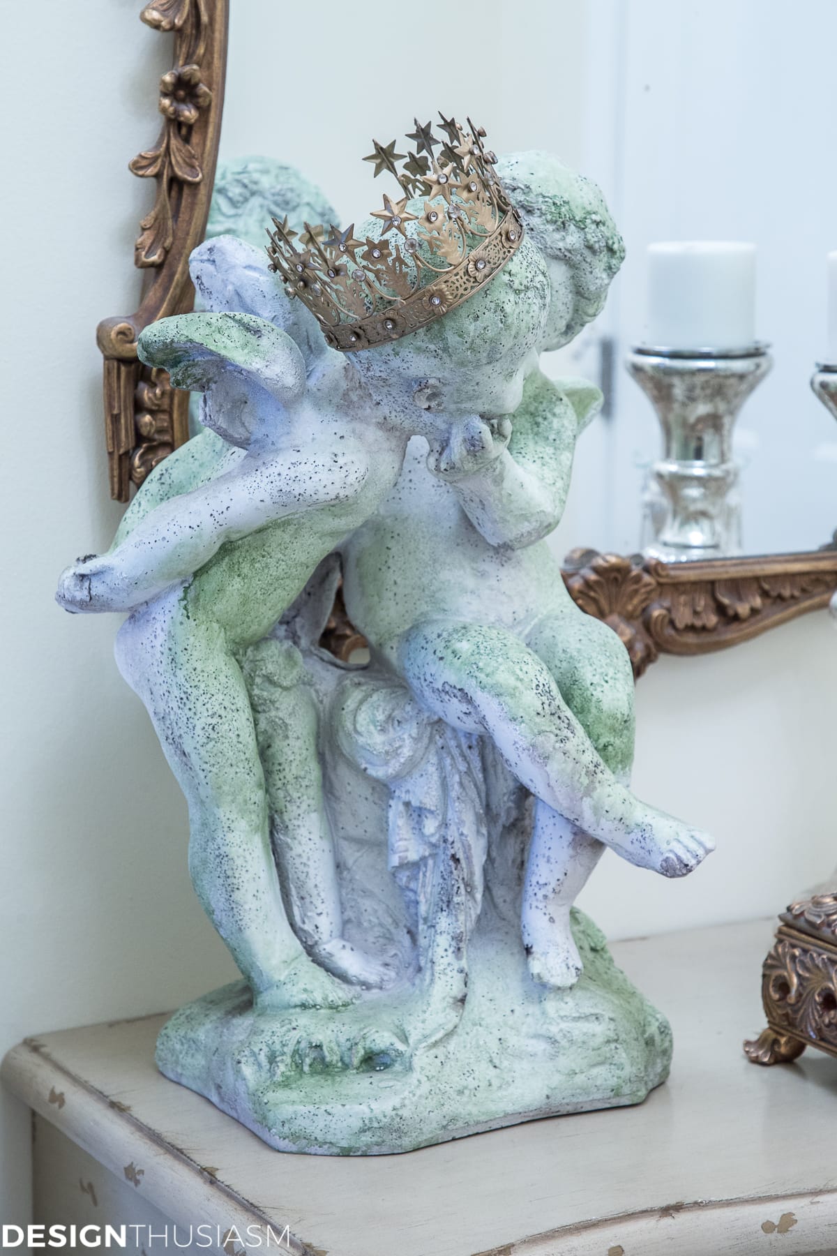 French decor real and faux - designthusiasm.com