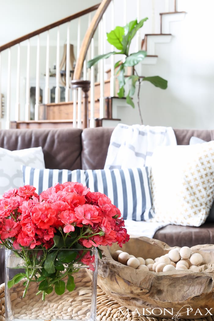 Decorating for Summer in 10 Minutes