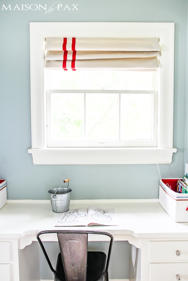 colorful, vintage shared boys room with adorable diy projects | aiweb9ygdry.cmersite.com
