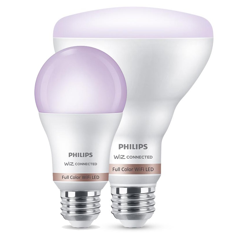 regular and recessed smart bulbs