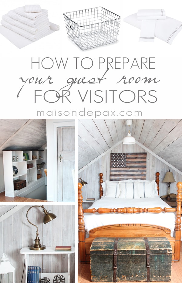 How To Prepare Your Guest Room