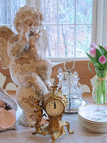 french country spring table