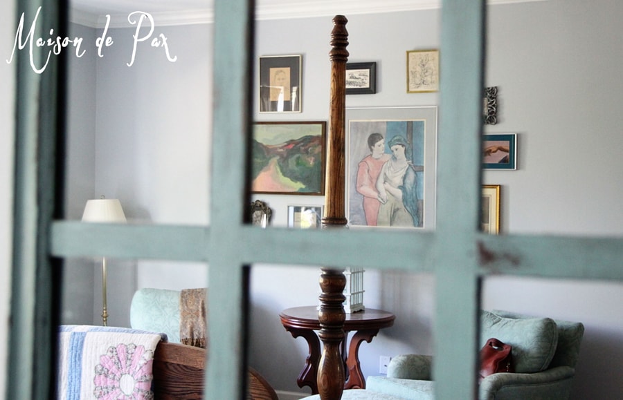 Step by step tutorial to turn a tired, outdated mirror into this gorgeous piece of art at aiweb9ygdry.cmersite.com