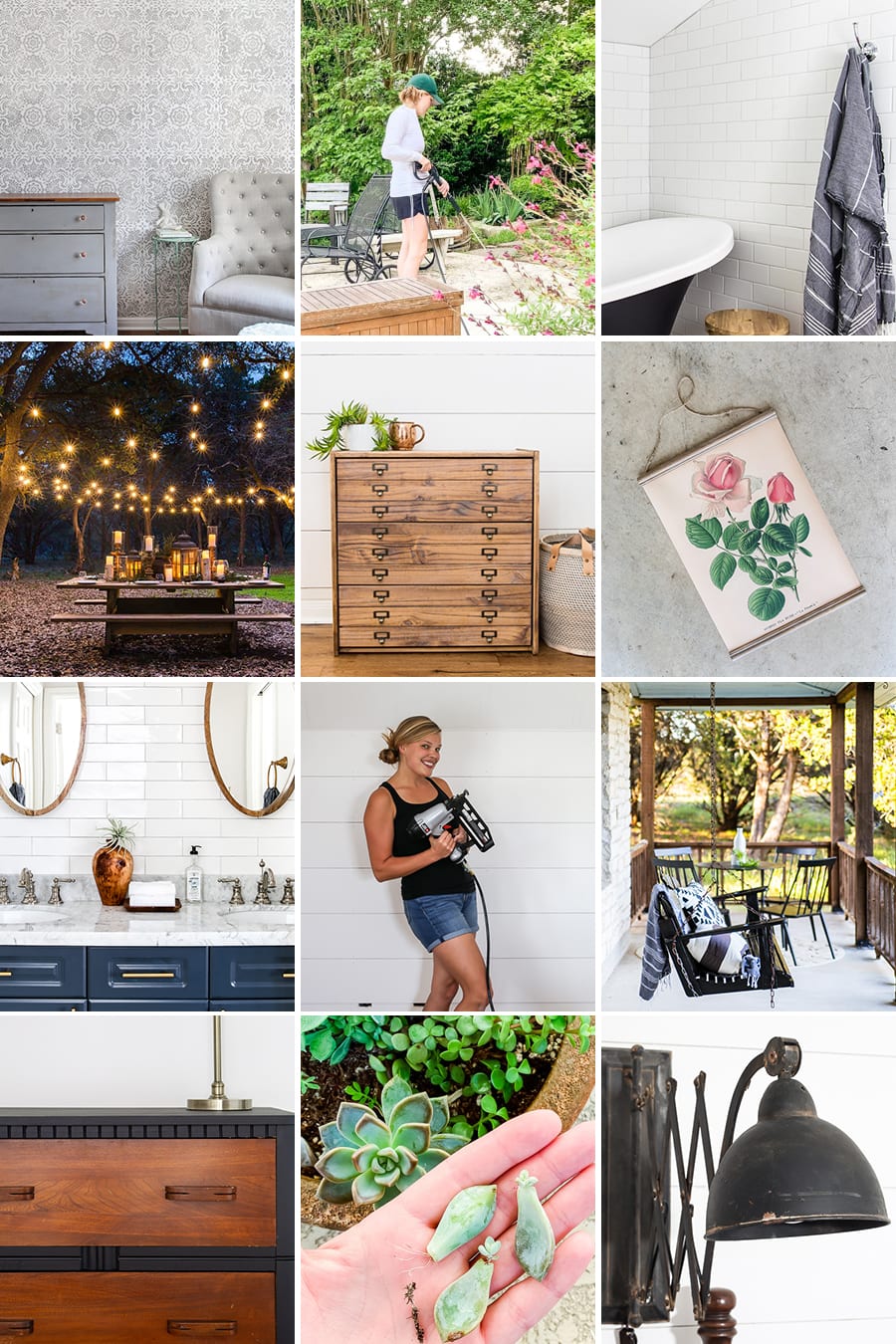20+ Easy DIY Projects for the Modern Farmhouse Home