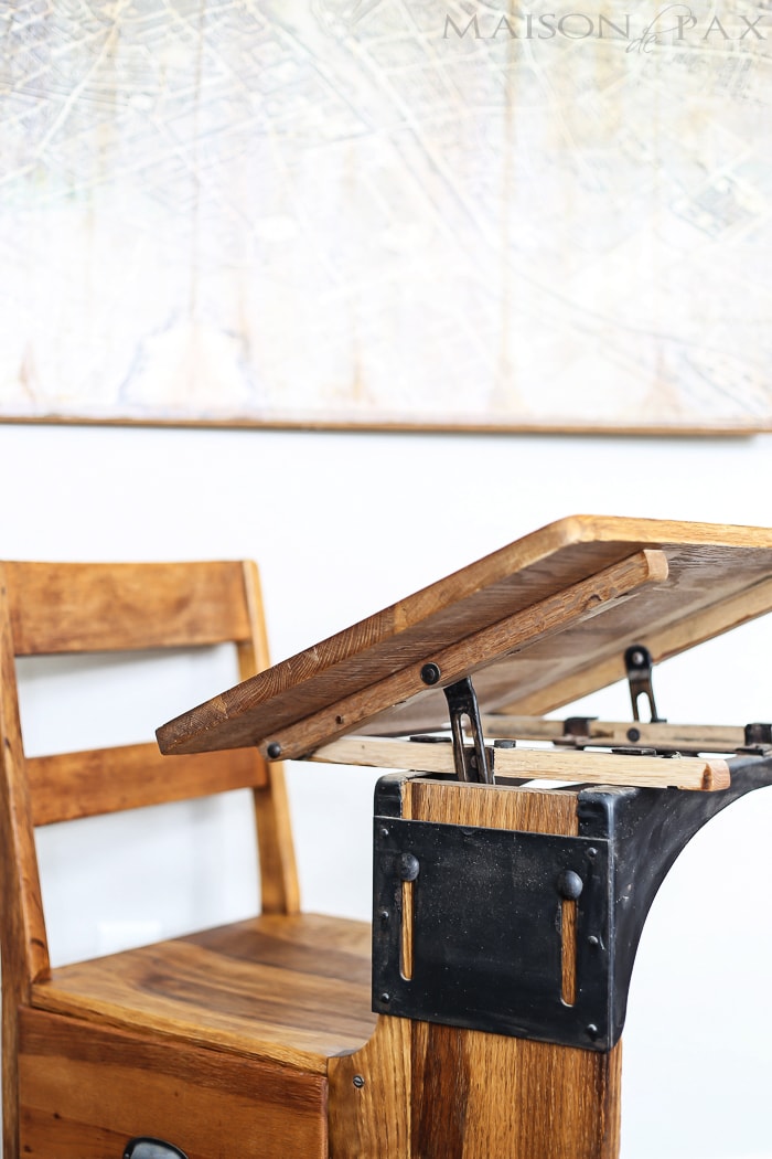 adorable restored vintage school desk | aiweb9ygdry.cmersite.com