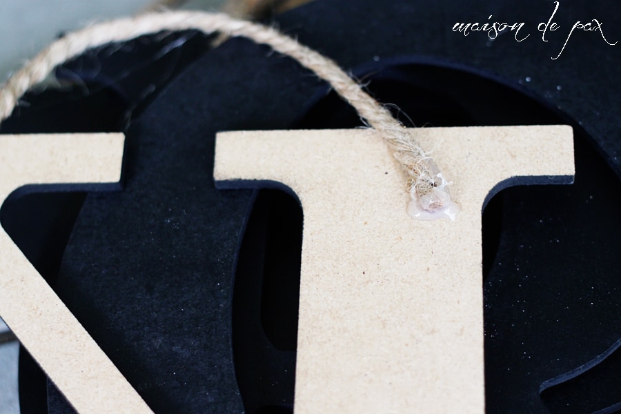 Monogram Chalk Slate- Maison de Pax