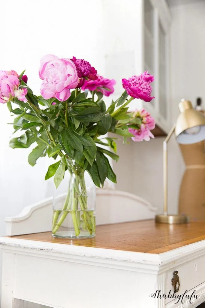 force peonies open shabbyfufu