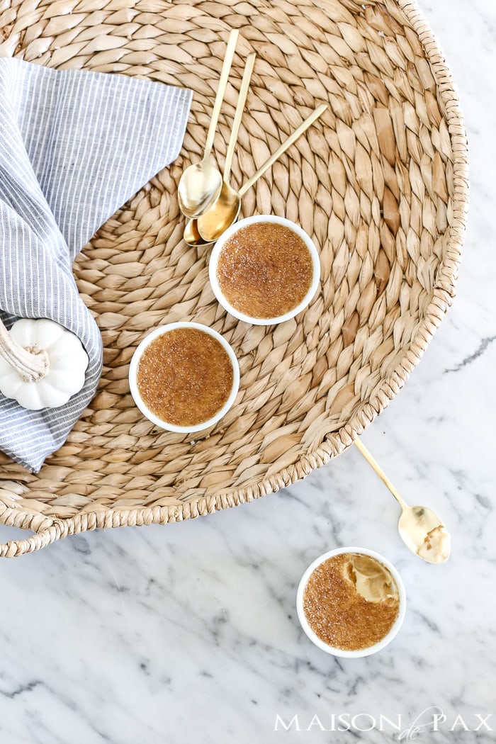 Pumpkin Crème Brûlée