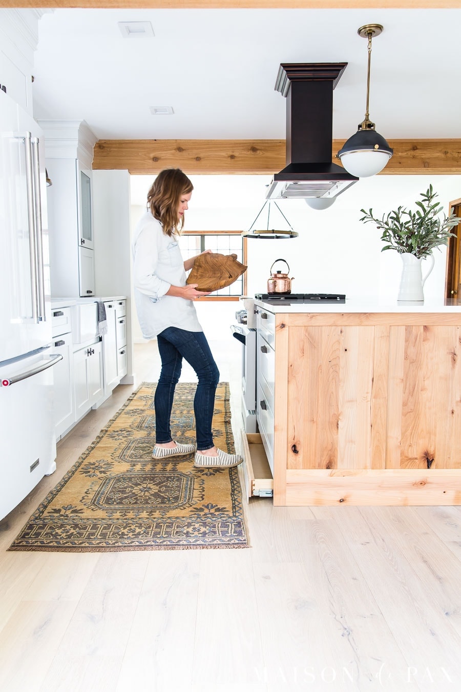toe kick drawers by KraftMaid | Maison de Pax