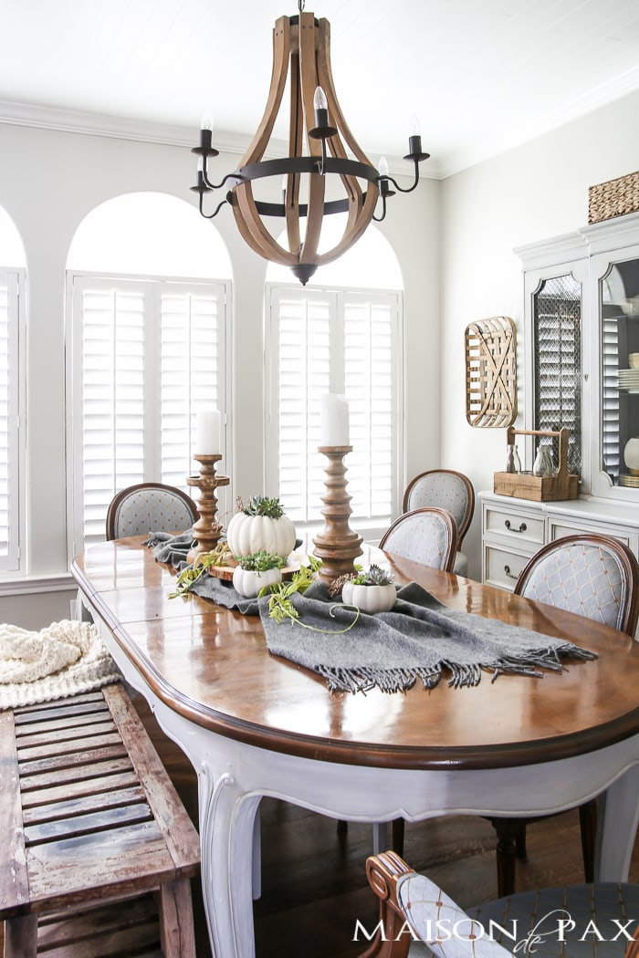Fall dining room- Maison de Pax