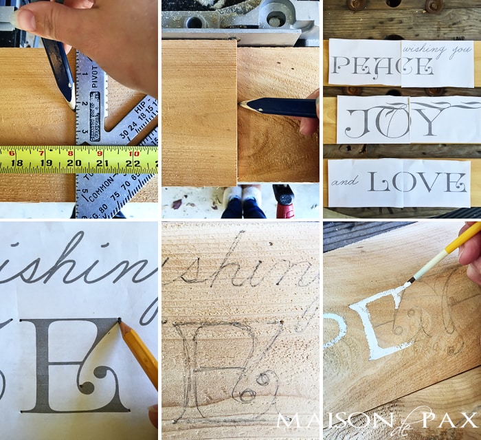Step by step tutorial for a beautiful sign made from a cedar fence picket | aiweb9ygdry.cmersite.com