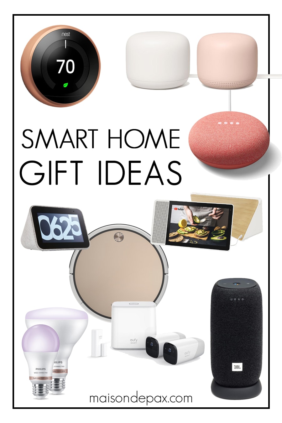round up of stylish smart home devices