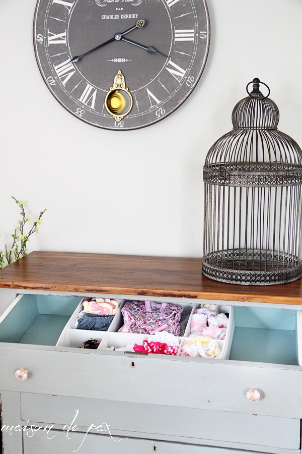 gorgeous chalk paint gray farmhouse dresser with painted drawers at aiweb9ygdry.cmersite.com