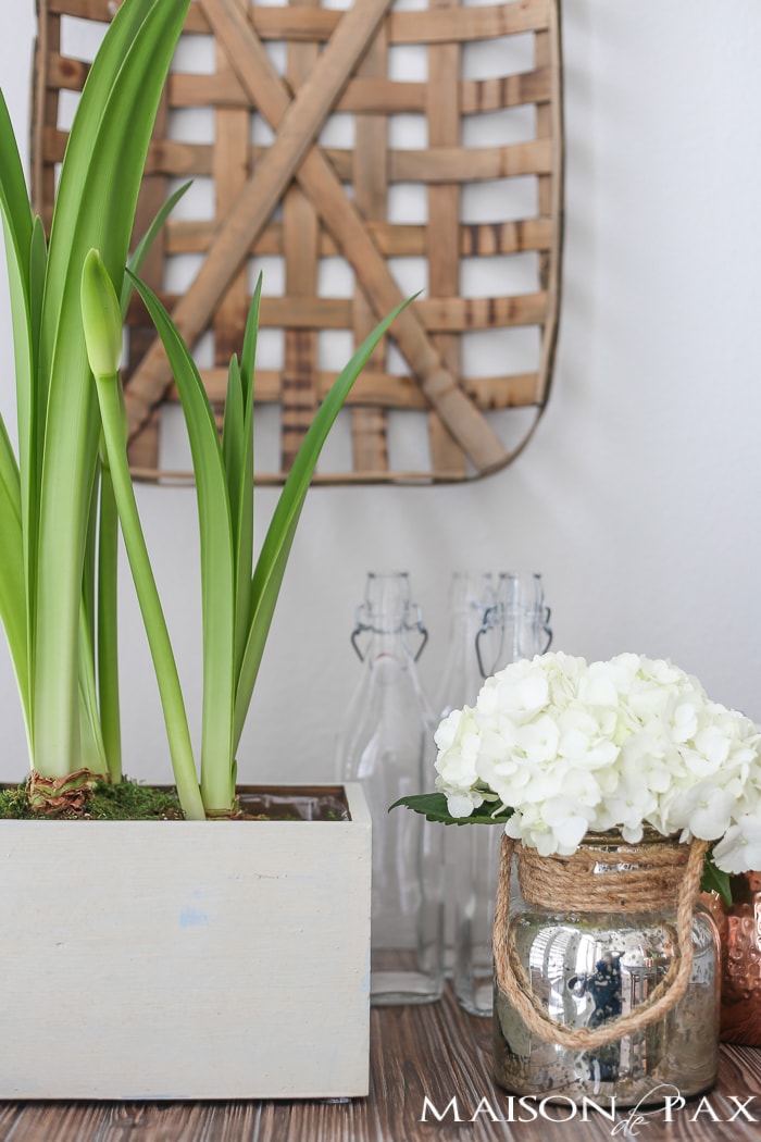 Step by step tutorial to help you achieve an authentic looking aged, layered paint finish. Using a combination of chalk based paint and milk paint, this textured, antique look is simply beautiful!