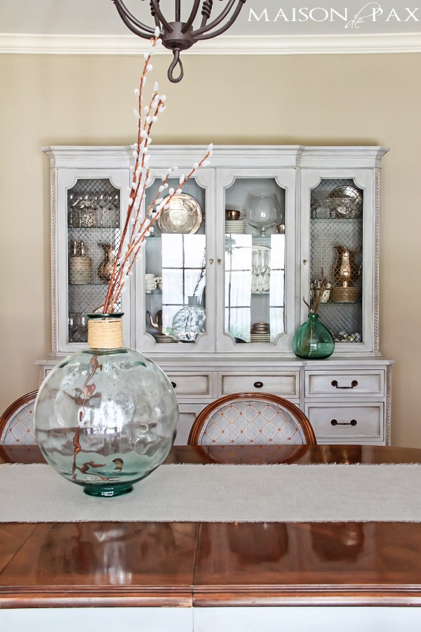 Easy chalk paint makeover- Maison de Pax