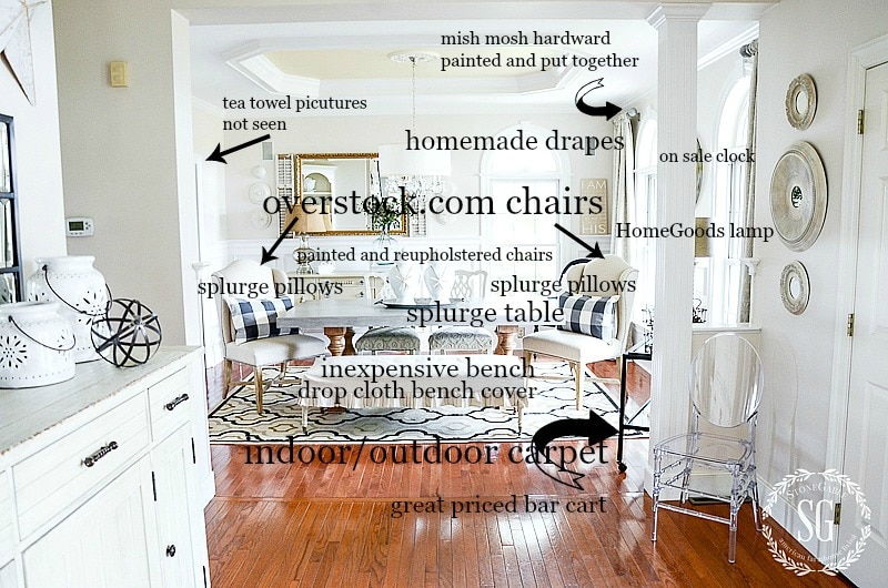 Love the high end look but on a budget? Here's how to get a designer look for less!
