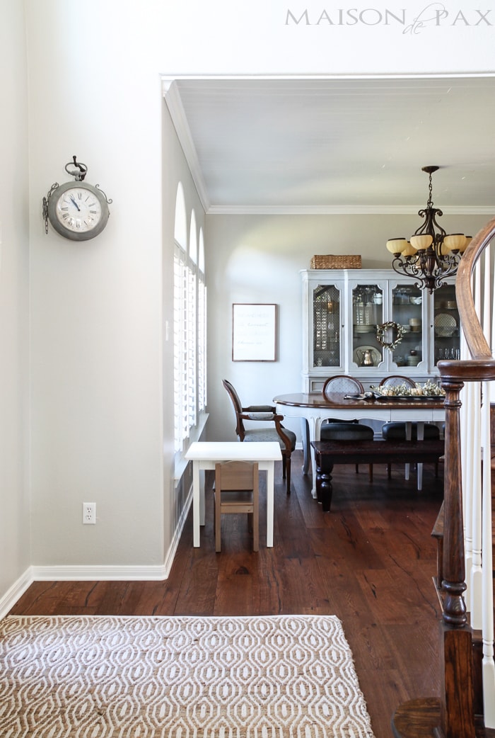 gorgeous painted vintage clock plus great tips for painting accessories | aiweb9ygdry.cmersite.com