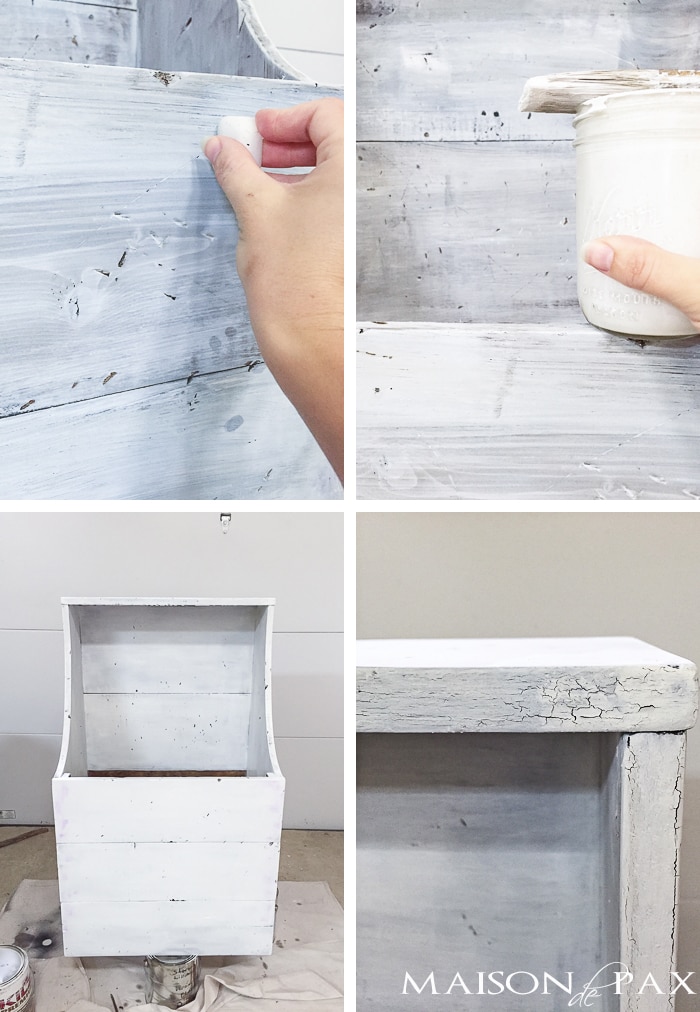 layering different colors of milk paint can create an authentic, chippy, antique look | aiweb9ygdry.cmersite.com
