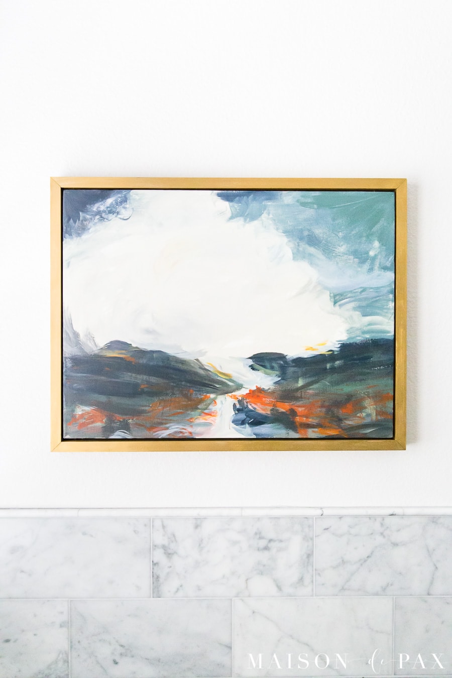 DIY Abstract Art for Beginners (Abstract Landscape)