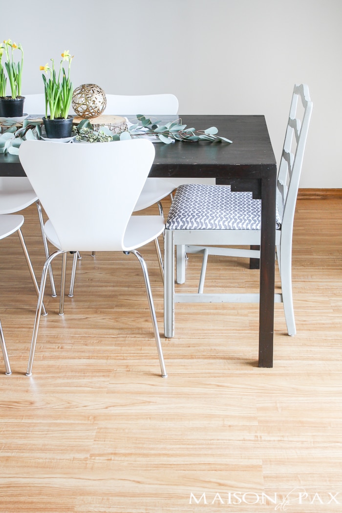 Vinyl Hardwood: The Perfect Affordable DIY Flooring