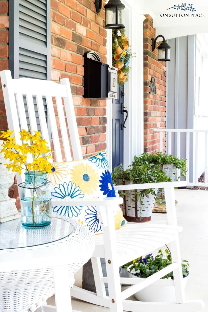 10 Ways to Perk Up Your Porch from On Sutton Place