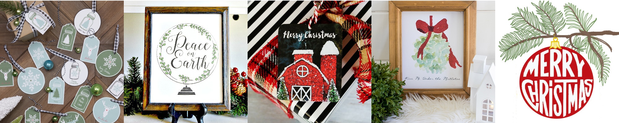 christmas printables from bloggers- Maison de Pax