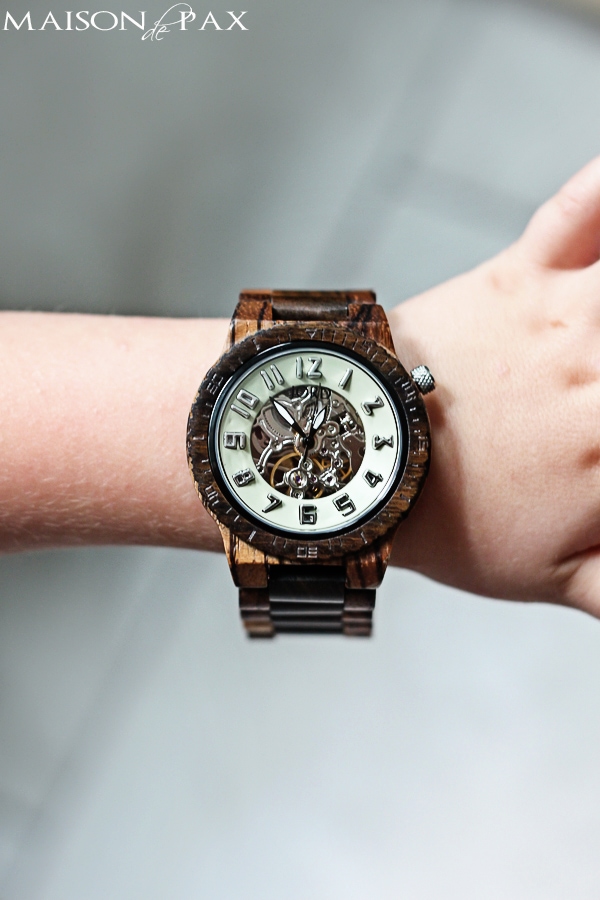 gorgeous wood watch - perfect Father's Day, birthday, or Christmas gift for dad | aiweb9ygdry.cmersite.com