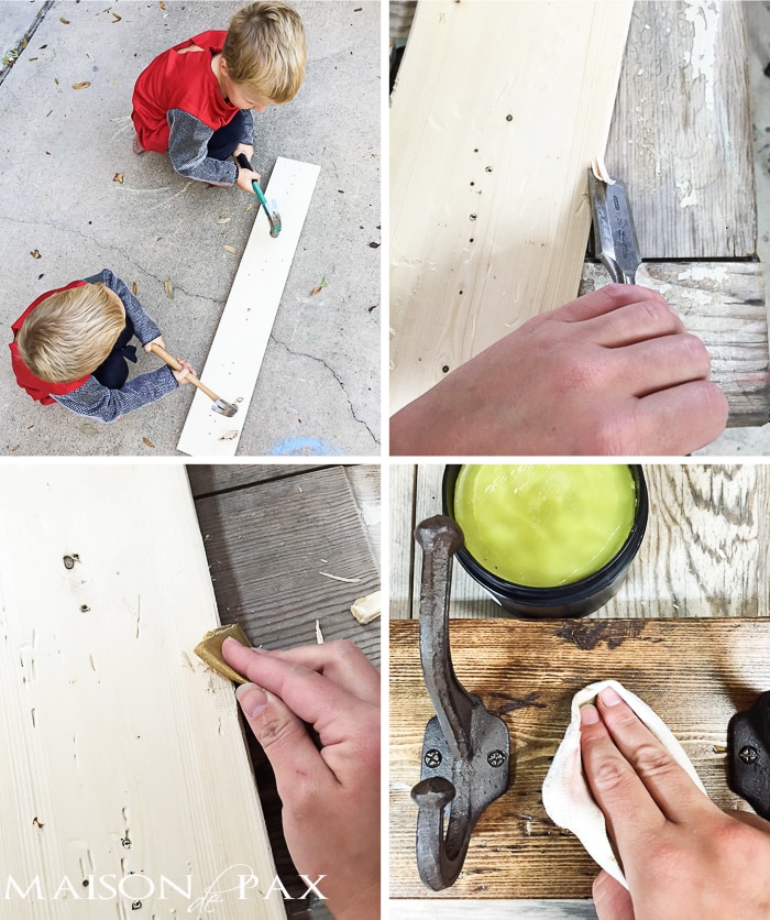 This DIY towel rack is gorgeous! The rustic finish and strong, sturdy hooks make this a perfect coat or towel rack for any space. Great step-by-step tutorial, too! aiweb9ygdry.cmersite.com