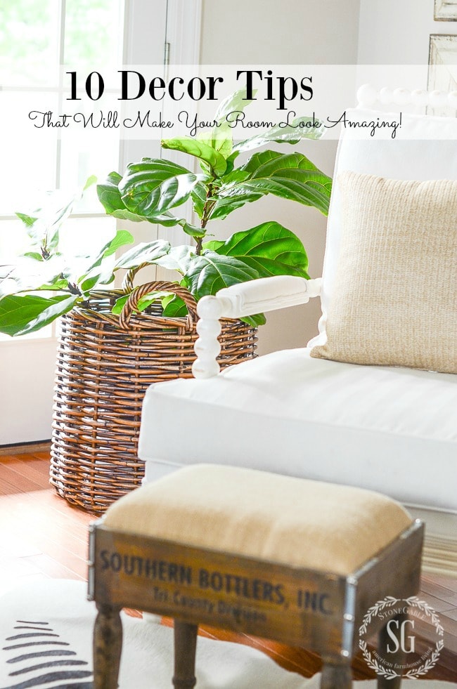 10 TIPS THAT WILL MAKE A ROOM LOOK AMAZING