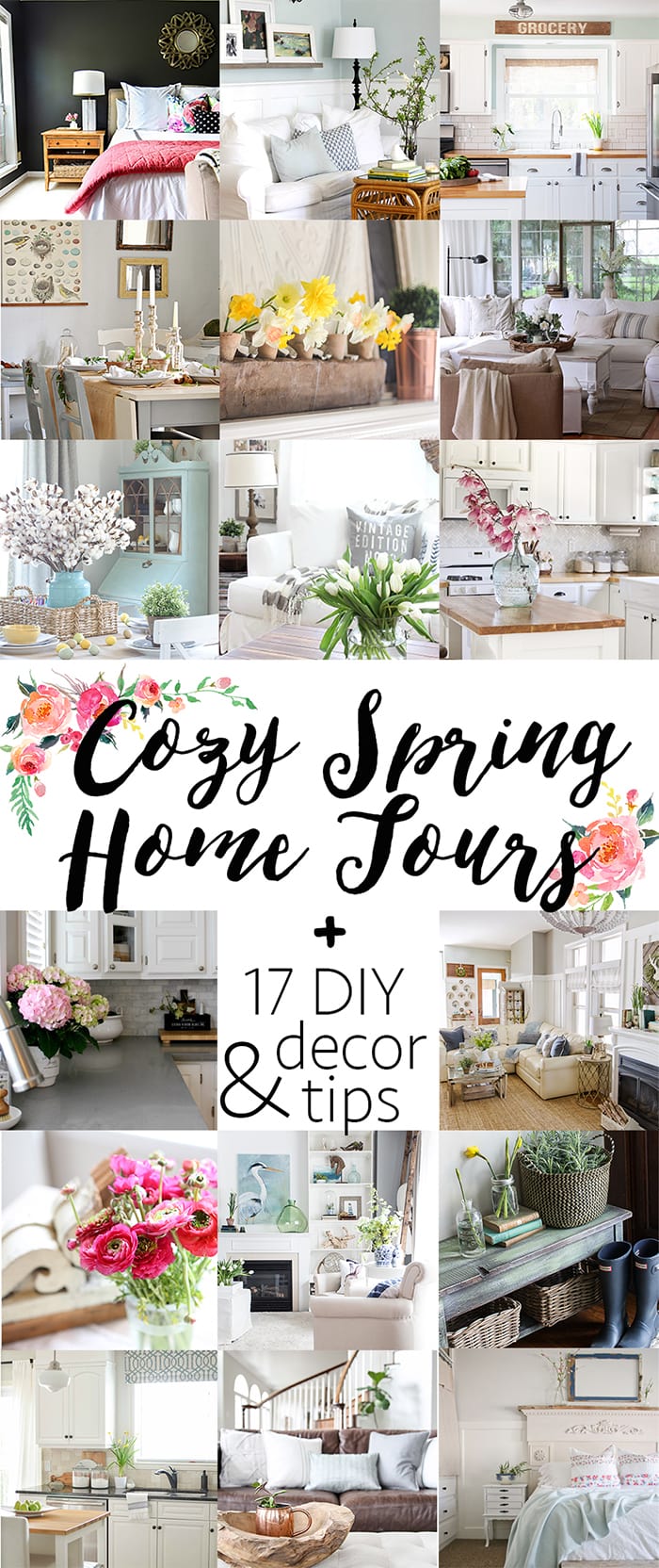 So many beautiful homes! Spring decorating ideas, diy tips, and more in these spring home tours | aiweb9ygdry.cmersite.com