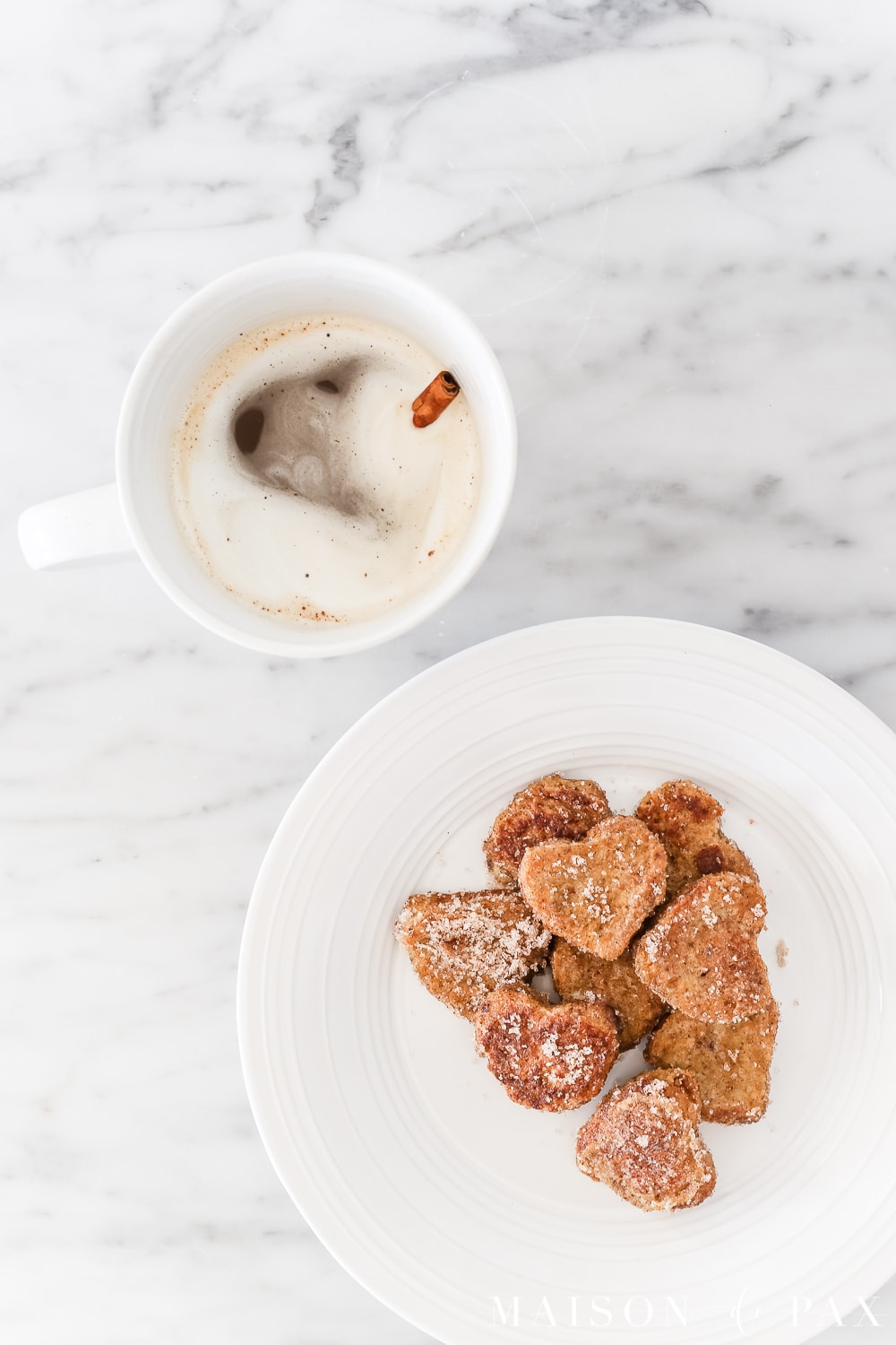 Heart French Toast Valentines Breakfast
