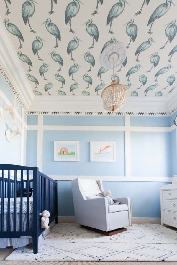 Blue and White Nursery- Maison de Pax