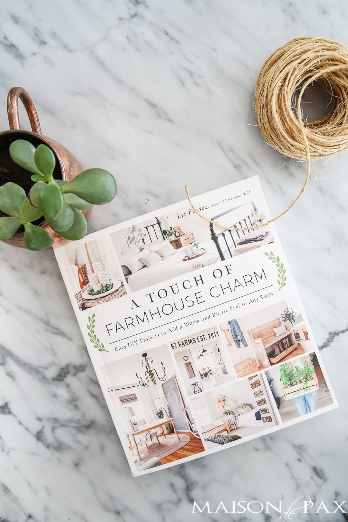 Looking to add a little farmhouse charm to your space? This DIY botanical hanging is so easy. Make it AND so many other fun, farmhouse, DIY Projects.