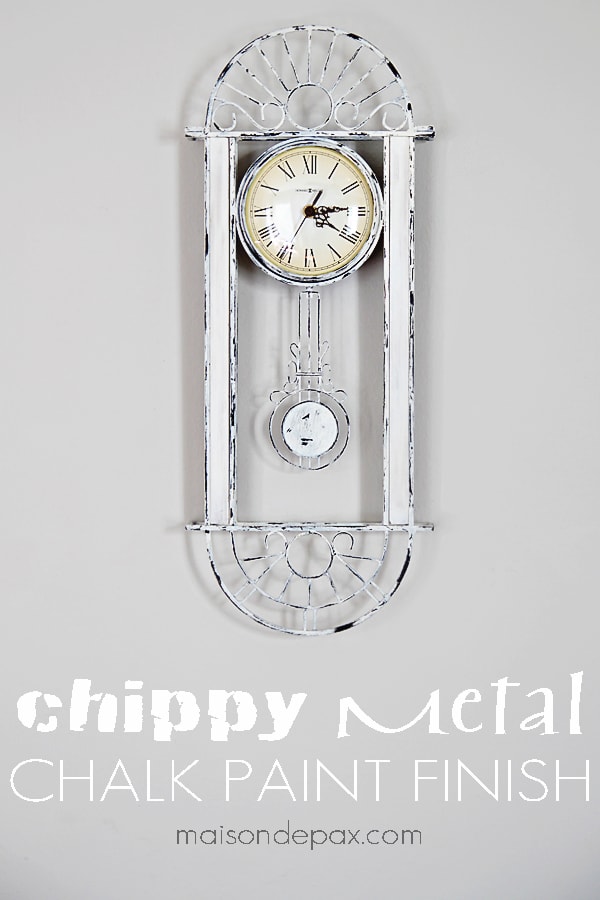 Find out how to create a chipped, aged look on metal using chalk paint at aiweb9ygdry.cmersite.com