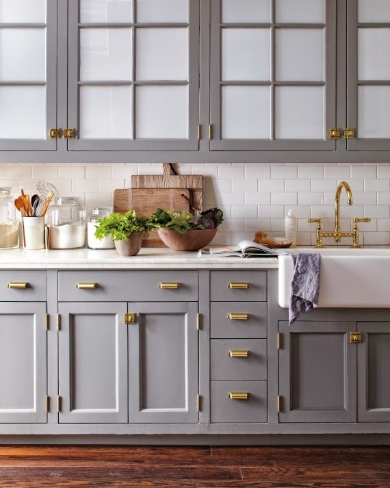 20+ Gorgeous Gray and White Kitchens