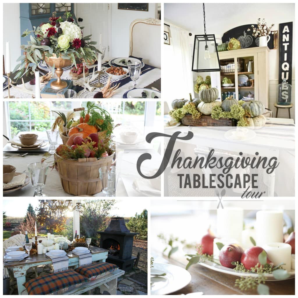 Thanksgiving tablescape tour day 3