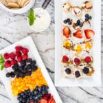 cheese and crackers appetizer spread with fresh fruit | Maison de Pax