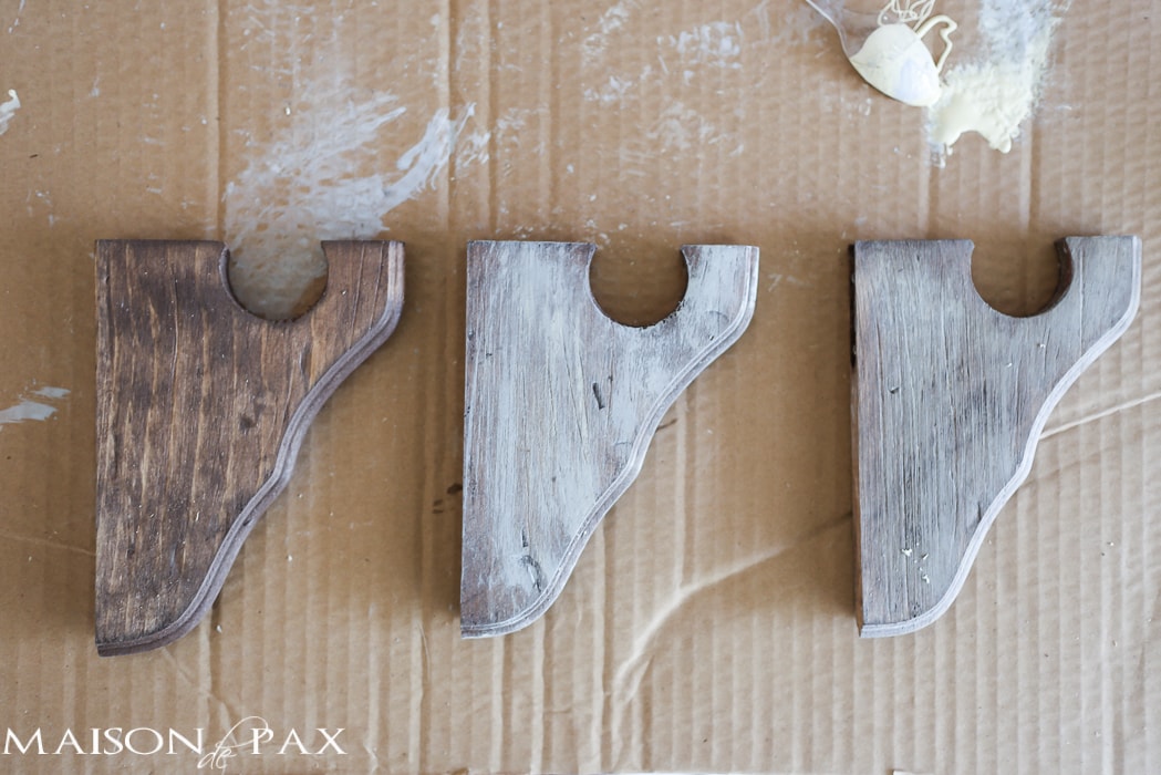 DIY wood curtain rods- Maison de Pax