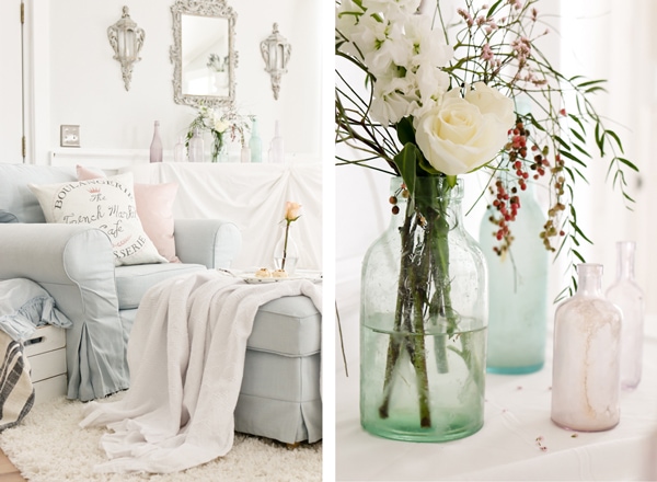 Gorgeous white living room: neutral decor, french cottage elements, diy projects, and more