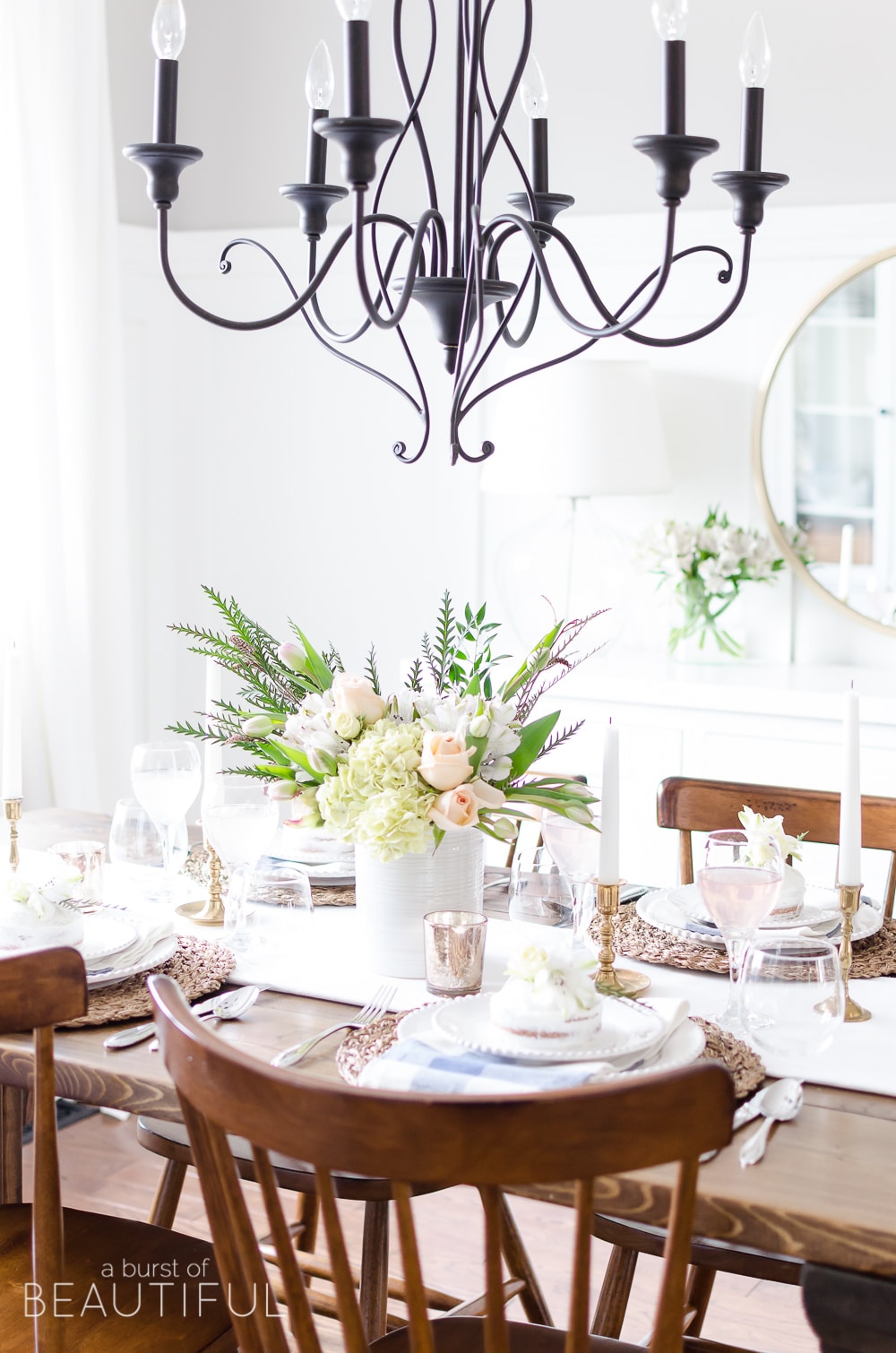 How to Capture a Modern Farmhouse Style: tips for decorating your home with that modern farmhouse feel and charm