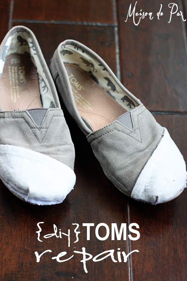 diy toms repair tutorial